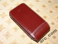 Beyza skóra etui futerał do Apple iPhone 4 brązowy