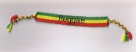 Bransoletka z muliny Reggae rękodzieło!