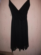 SEXI CZARNA - SUKIENKA BALOWA - ŚLUB roz.40(L)