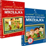 Najnowsze Przygody Mikołajka Część 1 i Część 2 płyta DVD