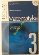 Matematyka Operon Przewodnik dla Nauczyciela 3 roz