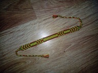 Bransoletki z muliny przyjaźni wzór reggae rasta!