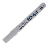 Marker olejowy Toma TO-440 gruby biały