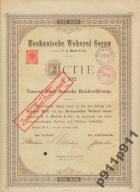 Żary Przędzalnia Mechaniczna Sorau 1886 !!!