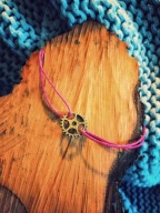 Bransoletka handmade Trybik Pink