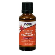 NOW Witamina D-3 1000 IU extra strength krople 30 ml