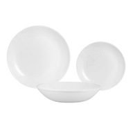 SERWIS OBIADOWY ZESTAW TALERZY OPAL CLASIC NA 6 OSÓB KOMPLET TALERZY 18 EL.