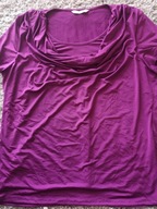 Bluzka XXXL fioletowa