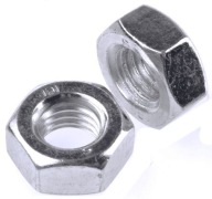 Nakrętki M6 DIN 934 Kl. 8 Ocynk 1kg (~454 szt) Mocne Stalowe 6-kątne
