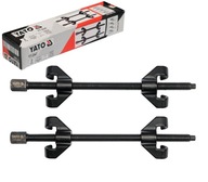 YATO ŚCIĄGACZ DO SPRĘŻYN ZAWIESZENIA ZESTAW 82x355mm 2 SZT. KUTY McPherson