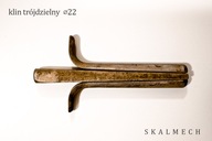 klin, klin trójdzielny, klin do kamienia