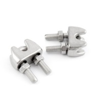 ZACISK Linowy KABŁĄKOWY 8mm NIERDZEWNY INOX Kwasoodporny A4 20szt.