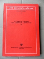 Studies in English and American Literature tom 3