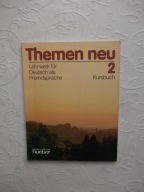THEMEN NEU KURSBUCH PODRĘCZNIK /KURS NAUKA JĘZYK NIEMIECKI DEUTSCH HUEBER
