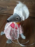 Posh Paws Myszka w czepku Dźwięk śpiewa 23cm