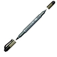 Toma marker permanentny dwustronny do CD TO-320 czarny