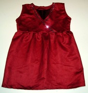 PRINCESKA sukienka z CEKINAMI r. 92-98/2-3 lata