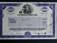 ART DECO UV INDUSTRIES 1979