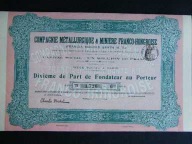 ART DECO COMPAGNIE METALLURGIU FRANCIA MAGYAR 1914