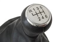 GAŁKA DŹWIGNIA ZMIANY BIEGÓW SILVER + MIESZEK do VW Passat B5 FL 2000-