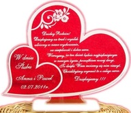 STATUETKA ŚLUB WESELE PODZIĘKOWANIA DLA RODZICÓW