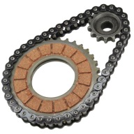 TARCZA ZĘBATKA WAŁ ŁAŃCUCH JAWA 50 JAWKA OGAR 200