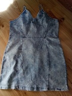 Sukienka szmizjerka jeansowa roz 38/40