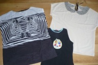 3 markowe bluzki, tanio!