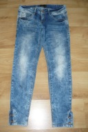 Dżinsy PULL&BEAR, r.40 marmurki błękit okazja!
