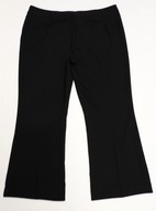 364_ ELEGANCKIE CZARNE SPODNIE DAMSKIE rozm 48