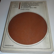 Materiały do działalności komisji historycznej PAN