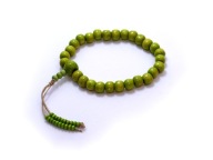 MALA buddyjska bransoleta Karma Kagyu Tybet zieleń