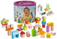 Eichhorn Klocki Drewniane w wiaderku 100002226