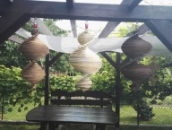 Świderek kręciołek wiatrak ozdoba ogrodu 50cm imieniny urodziny