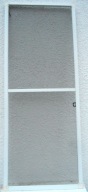 Moskitiera plastikowa kompletna 123,5 x 48,5 cm