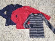 RESERVED bluzka polo x 3 sztuki r.128