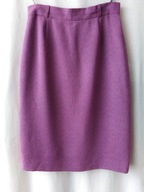 Spódnica melanżowa,prosta w kolorze wrzosu -38