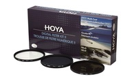 Zestaw filtrów Hoya Digital Filter Kit II 67 mm - POLARYZACYJNY / UV/ SZARY