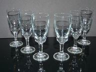 PRZEDWOJENNE KIELISZKI DO NALEWKI WÓDKI NA NÓŻCE 6