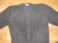 sweter kardigan Exclusive Fashion wełna perły L