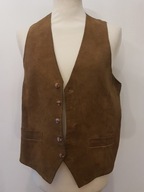 KAMIZELKA MOTOCYKLOWA SKÓRZANA R.L/XL