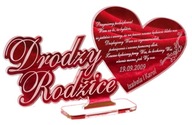STATUETKA ŚLUB WESELE PODZIĘKOWANIA DLA RODZICÓW