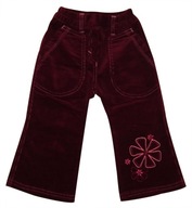 r. 104 polskie sztruksy dziewczęce OKAZJA dzwony