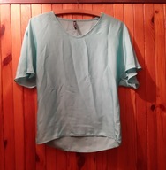 Niebieska, luźna, nietoperzowa bluzka Pretty Girl