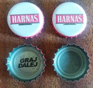 Kapsel z piwa - HARNAŚ - inna odwrotka kapsla