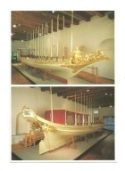 Pocztówka dwupolowa - Królewska łódź paradna Wilhelma I / Holandia / OPIS !