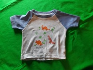 Koszulka niemowlęca Tots w dinozaury