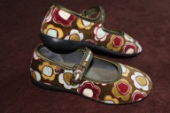 nzielone BALERINY kwiaty rozm. 32 + SKARPETKI 6 pa