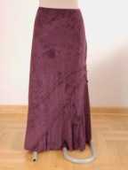 SPÓDNICA DAMSKA ALA ZAMSZ R.46 PAS 92cm Jesienno Zimowa