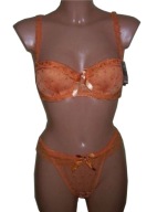 Seksowna bielizna Sanselle biustonosz 60D stringi